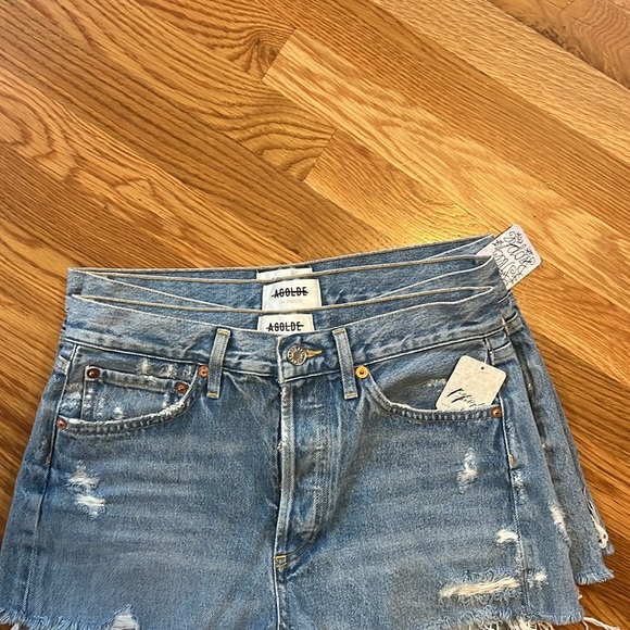 AGolde Parker Vintage Cut Off Short Size 25 NWT - Picture 12 of 16